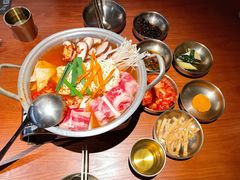 泡菜肥牛部队锅-春熙台韩国料理·章鱼肥牛(西丽店)