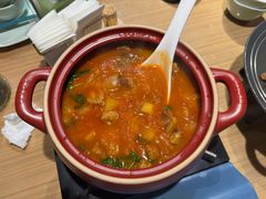 荆芥焖罐牛肉-禾珍珠家常小馆(河南博物院店)