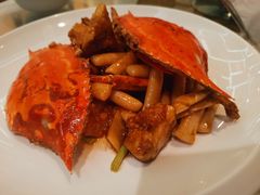 芥菜年糕炒梭子蟹-杭州海华满陇度假酒店