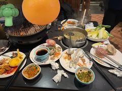 -韩京炭火烤肉自助料理(柯桥万达店)