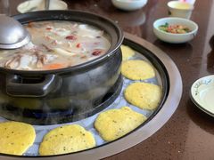 锅边馍-罗记香霸头乌鱼庄(丹棱店)