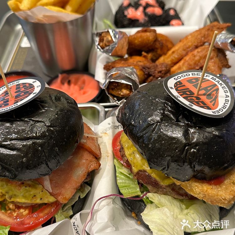 重庆探店 |   black burger黑汉堡🍔