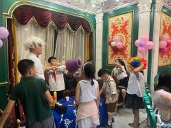 -小鲤鱼生日气球派对会场策划布置