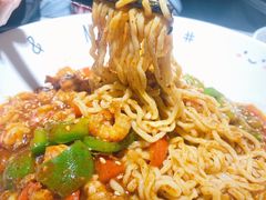肉多多小龙虾尾拌面-友达面馆(广州总店)
