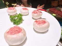 口蘑猪肉滑-大隐·成都火锅Bistro(合生麒麟新天地店)