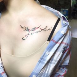 文字-晓乙刺青TATTOO