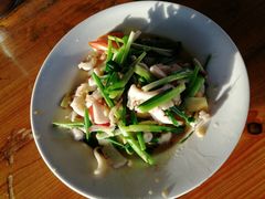 爆炒鱿鱼须-海上驿站渔家菜馆