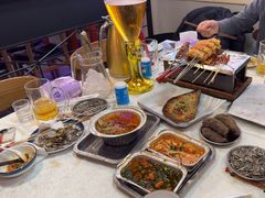 -海盗船. 龙虾烧烤. 酒馆