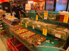 水产区-鲜入围煮花胶鸡海鲜火锅