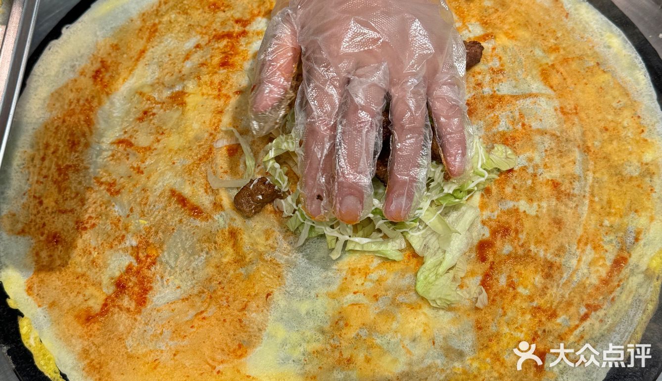 9⃣️敏!煎饼道的孜然里脊煎饼让我破防了
