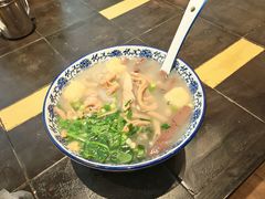 鸭肠粉丝汤-小潘记鸭血粉丝汤