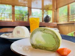 抹茶流心蛋糕-瑭风赏阁