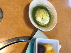 抹茶味冰激凌-蟹道乐(道顿堀本店)