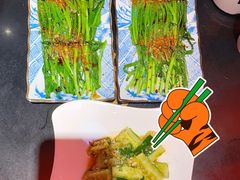 蒜泥青瓜-探鱼·鲜青椒爽麻烤鱼(广州花都来又来店)