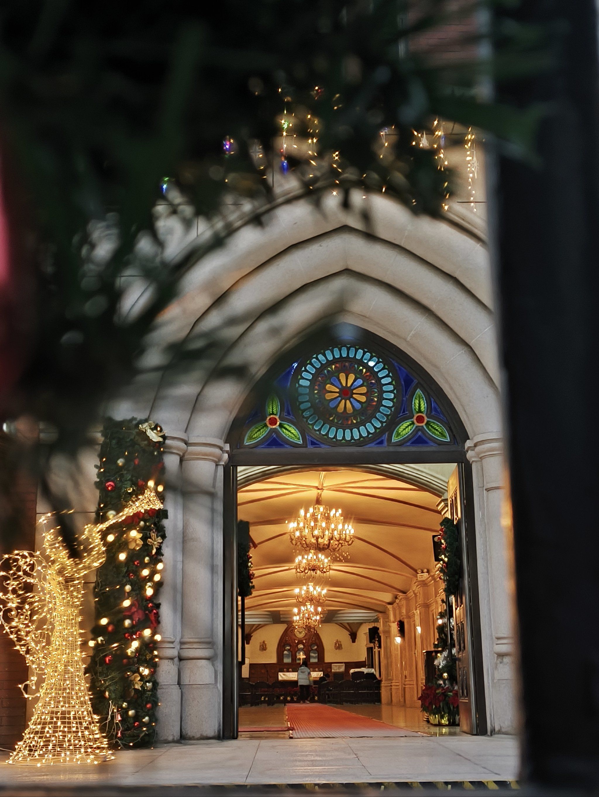 圣诞节的教堂