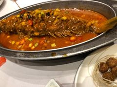 干烧野生大黄鱼-京味斋·北京烤鸭(北京南站洋桥店)