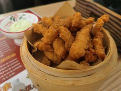 小酥肉配蛋黄山葵酱-福米小馆