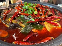 -探鱼·鲜青椒爽麻烤鱼(广州花都来又来店)