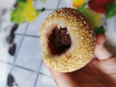 豆沙小麻团-白玉兰传统小吃