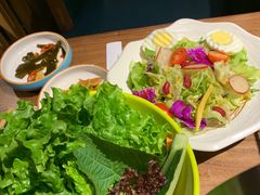 -明洞阿姨·韩式酱蟹烤肉·创意料理(三元桥店)