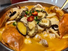 海鲜锅-甜阿姨·天台花园私房菜(万松园店)
