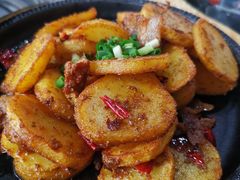 铁板土豆片-李师傅脆肚(华强北店)