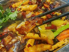 -干老庆贵州留一手烤鱼·地摊火锅(财经大学店)