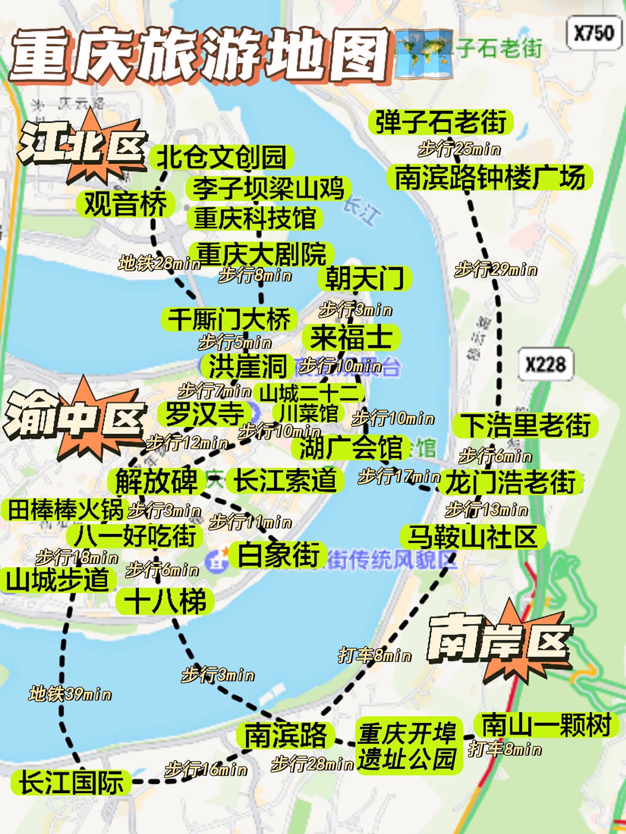 重庆两日游～穷游攻略‼