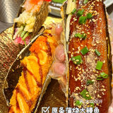 广州美食  比脸还大的巨型鳗鱼日式taco