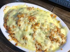 韩式辣白菜焗饭-MI WU FACTORY米屋美食工厂餐厅(绿地店)