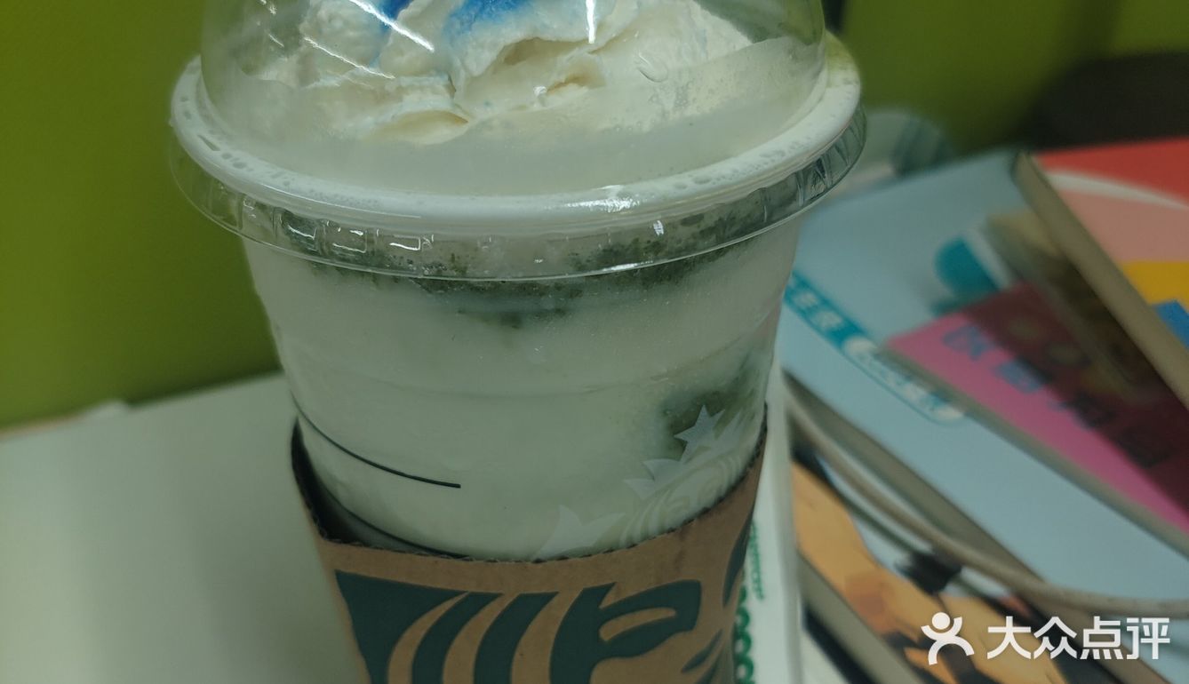 抹茶拿铁暖心一刻