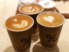 热拿铁-% Arabica(京都东山店)