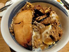 鹅肝肥牛盖浇饭和鳕鱼套餐-阿吾罗日本料理(K11艺术中心店)