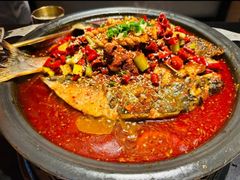 -探鱼·鲜青椒爽麻烤鱼(苏宁广场店)