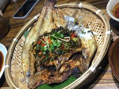 香茅草烤鲈鱼-云上千禾(水上店)