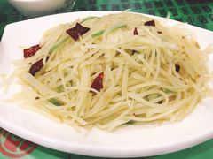炒土豆丝-令氏家外家周秦食府(高新店)