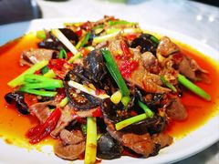 火爆猪肝-懒人盐府人家(航天桥店)