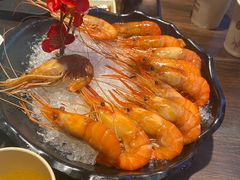冰镇醉沼虾-乔街深夜食堂·台州菜·高压锅生蚝(杭州总店)