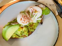 牛油果温泉蛋吐司-O'mills Sourdough Bakery&Bistro(永嘉路店)
