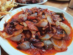 辣炒鱿鱼-贤花饭店(城阳店)