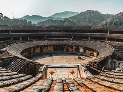 -福建土楼（华安）旅游区•大地土楼群