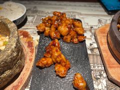雪花糖醋里脊-绿茶餐厅(同成街华联店)
