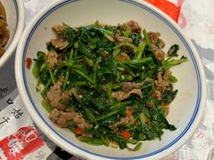 香菜炒牛肉-壹盏灯(华远店)