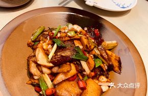 Preserved Pork with Fresh Bamboo Shoots