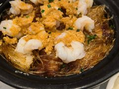 整锅蒜蓉粉丝蒸虾-船歌·鱼水饺青岛菜(国贸商城店)