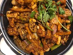 干锅牛蛙-渝蛙馆(新百店)