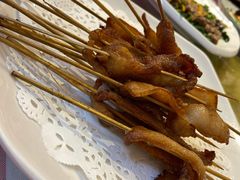 串烧猪颈肉-龙桥私厨·姜花菊花过桥鱼·顺德菜(容桂店)