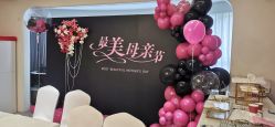 -宝宝百日宴周岁生日派对气球布置策划