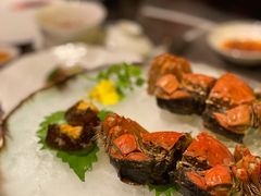 鸡油花雕蒸三门蟹-杭州西子湖四季酒店·金沙厅