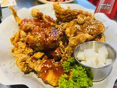 酸甜辣味双拼炸鸡-Meet Sun韩式大排档(五一广场7MALL店)
